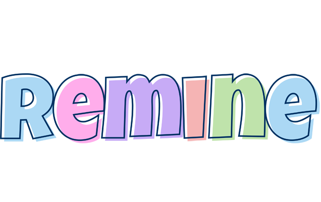Remine pastel logo