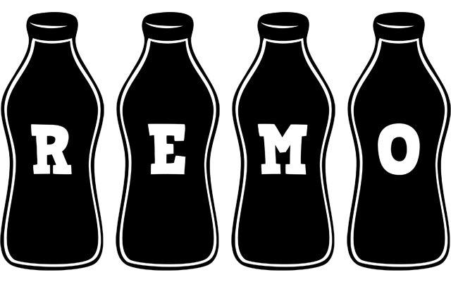 Remo bottle logo