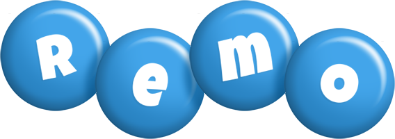 Remo candy-blue logo