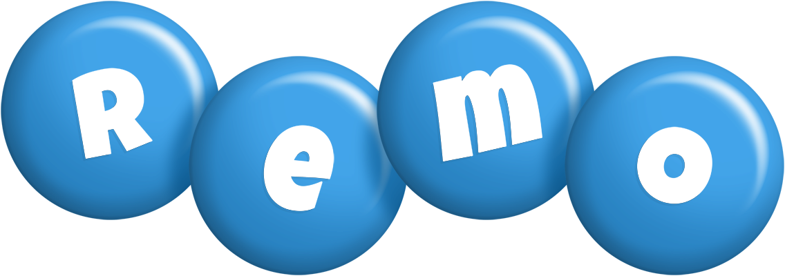 Remo candy-blue logo