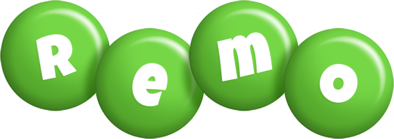 Remo candy-green logo