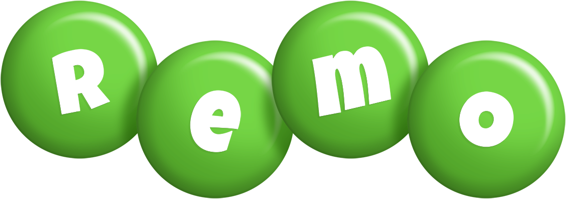 Remo candy-green logo