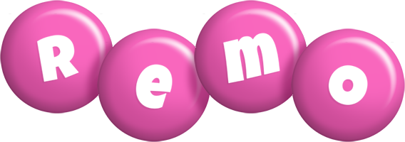 Remo candy-pink logo