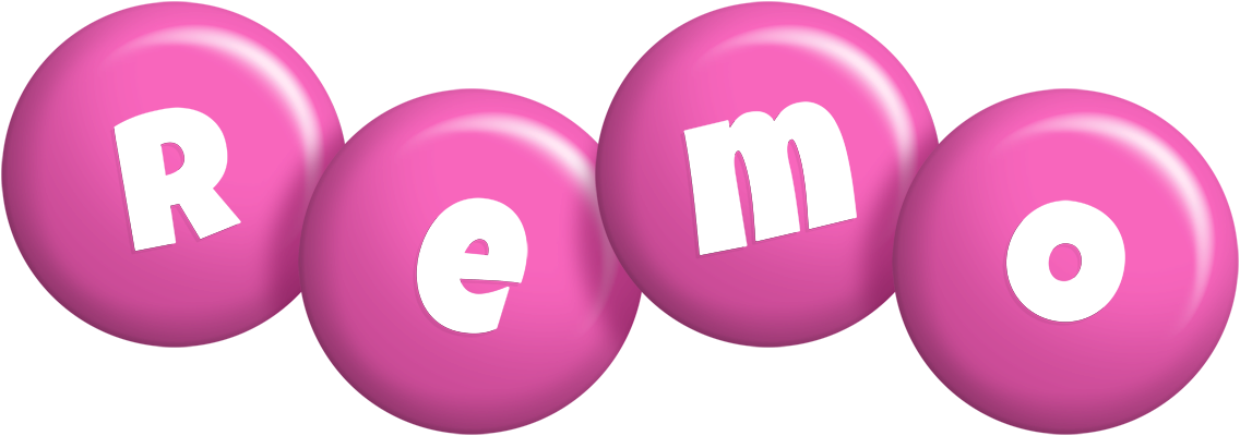 Remo candy-pink logo