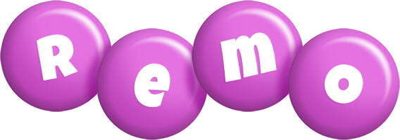 Remo candy-purple logo