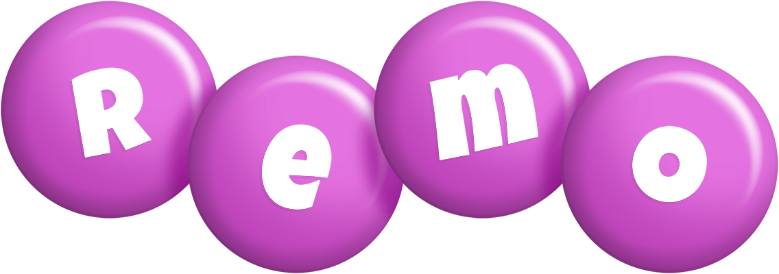 Remo candy-purple logo