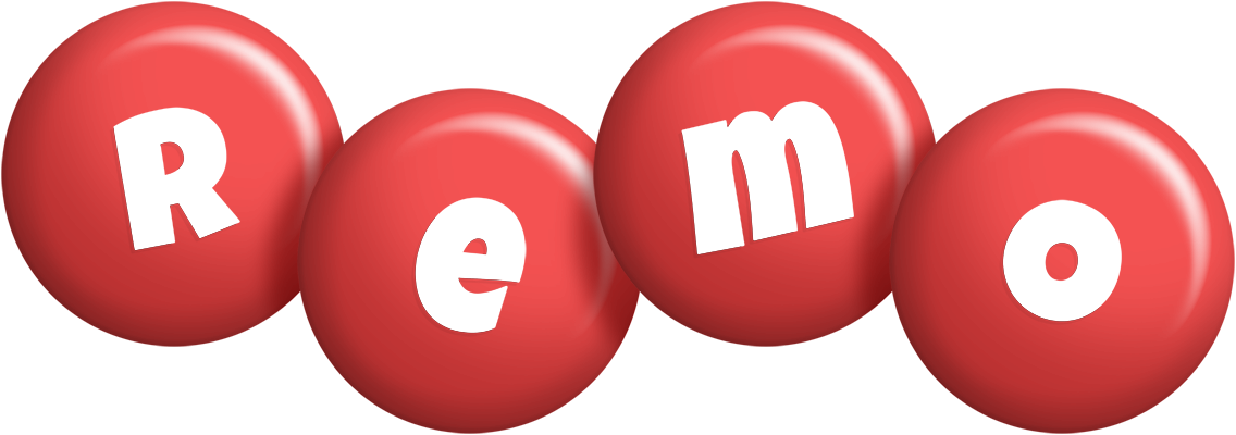 Remo candy-red logo