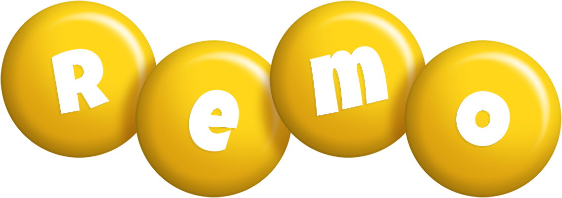 Remo candy-yellow logo