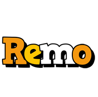 Remo cartoon logo