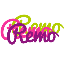 Remo flowers logo