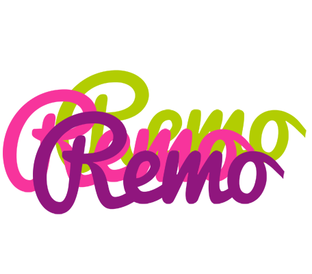 Remo flowers logo