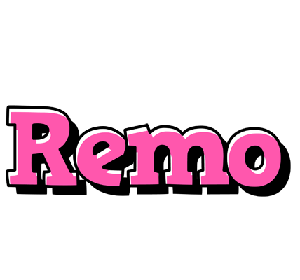 Remo girlish logo
