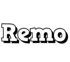Remo snowing logo