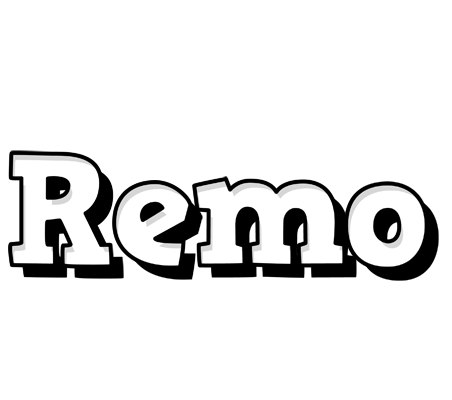 Remo snowing logo
