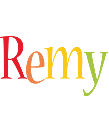 Remy birthday logo