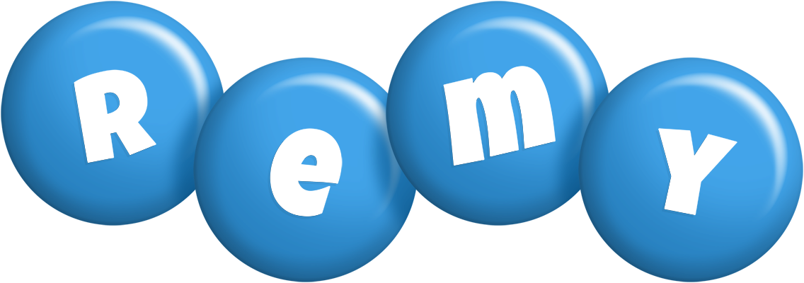 Remy candy-blue logo