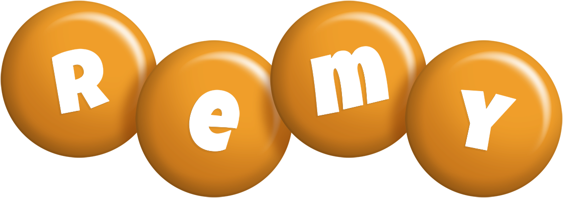 Remy candy-orange logo