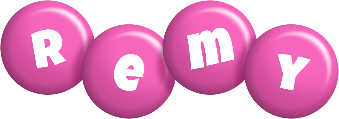 Remy candy-pink logo