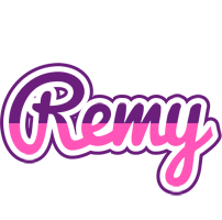 Remy cheerful logo