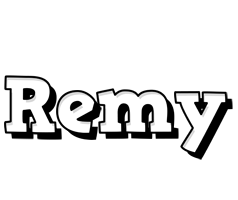 Remy snowing logo