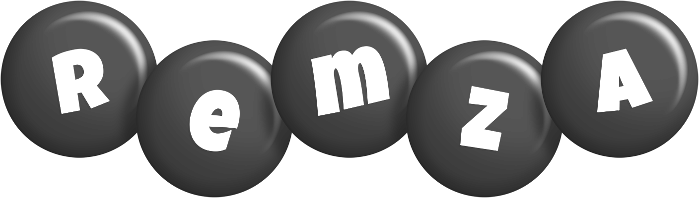 Remza candy-black logo