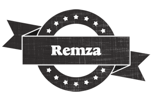 Remza grunge logo