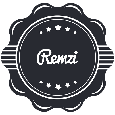 Remzi badge logo