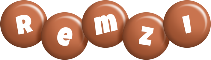 Remzi candy-brown logo