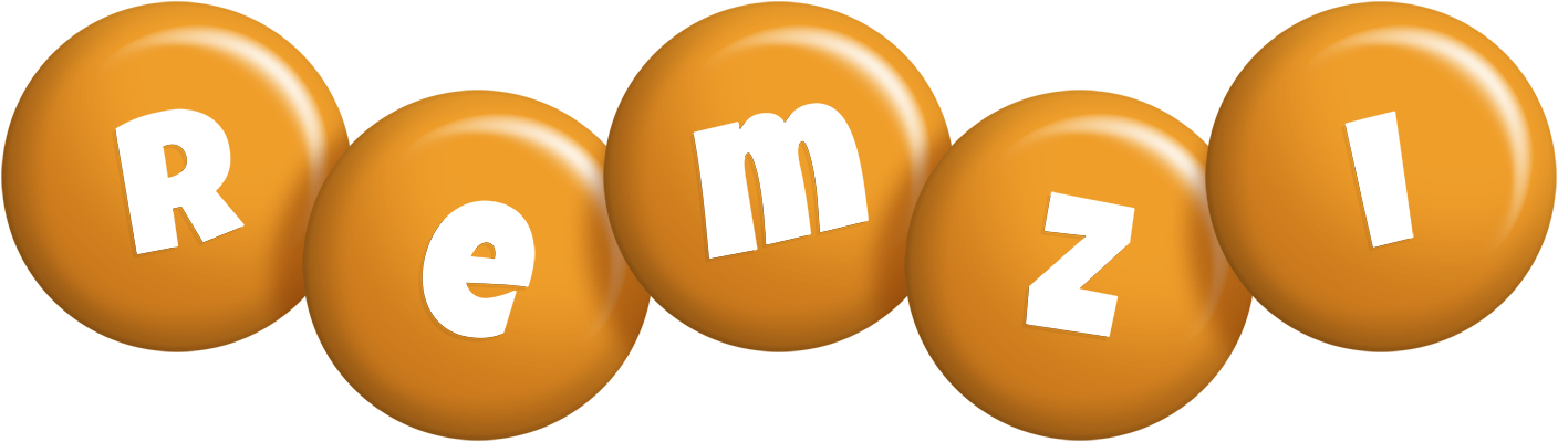 Remzi candy-orange logo