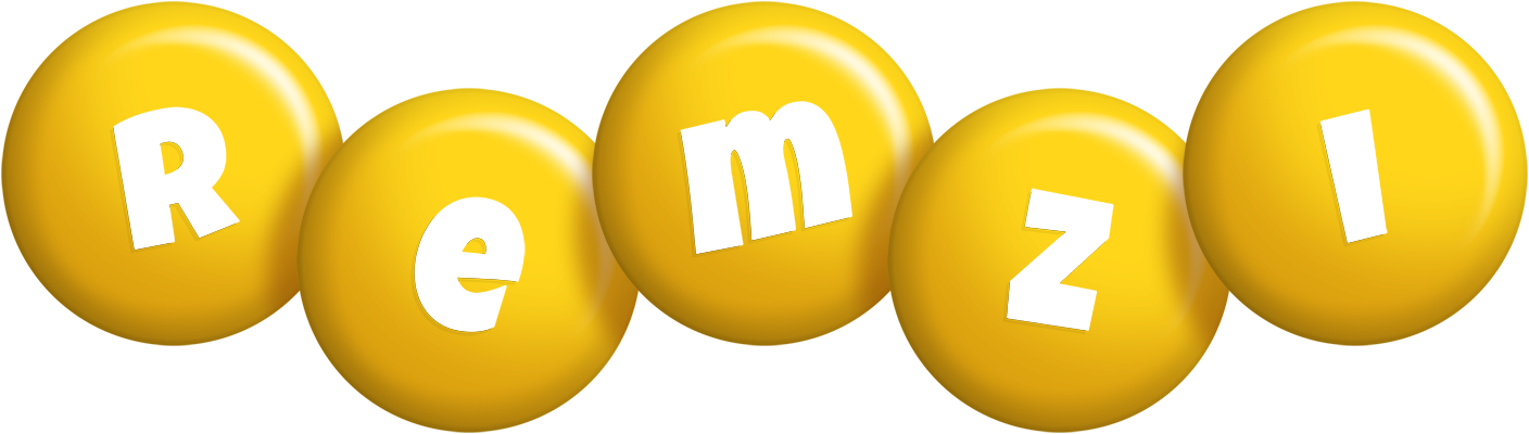 Remzi candy-yellow logo