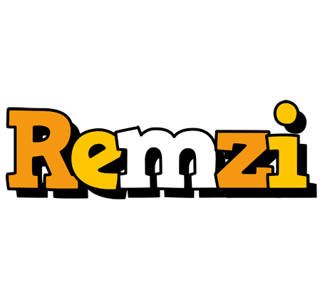 Remzi cartoon logo