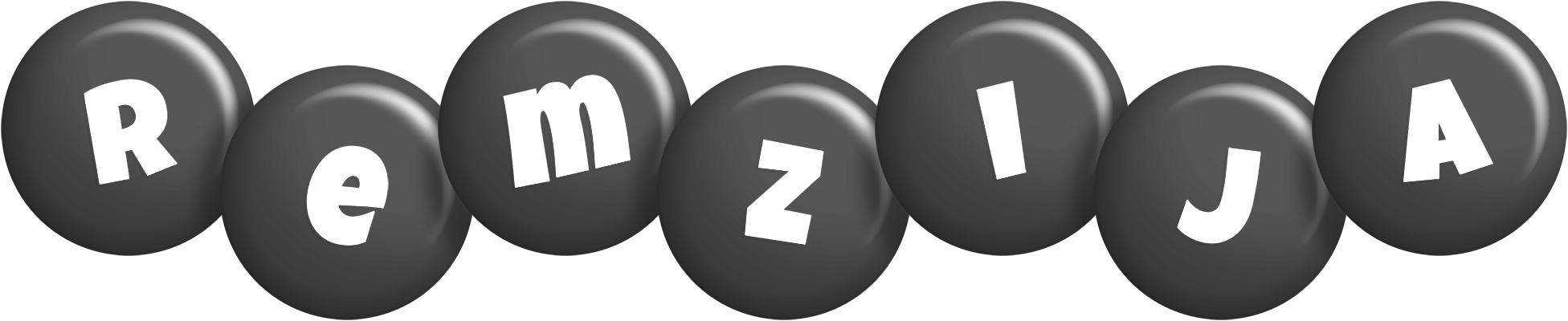 Remzija candy-black logo