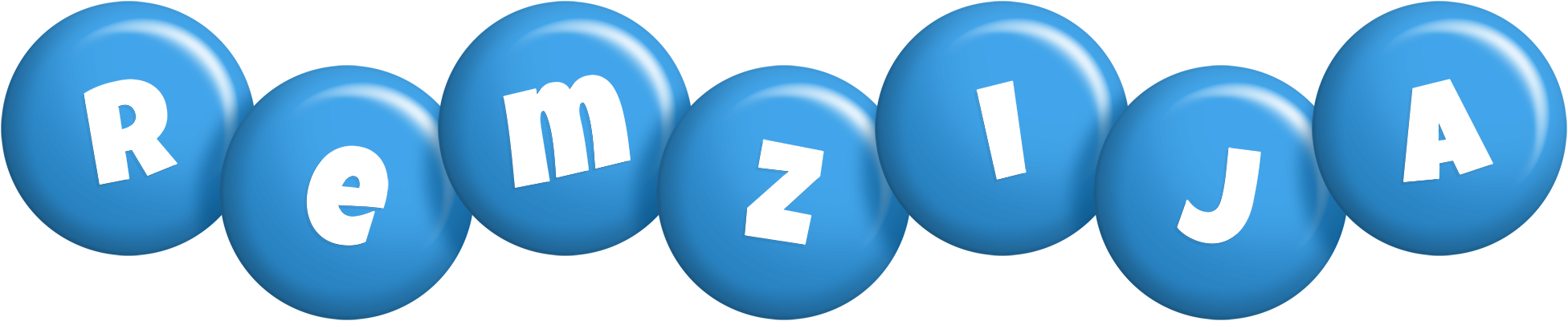 Remzija candy-blue logo
