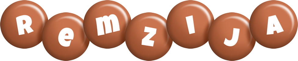 Remzija candy-brown logo