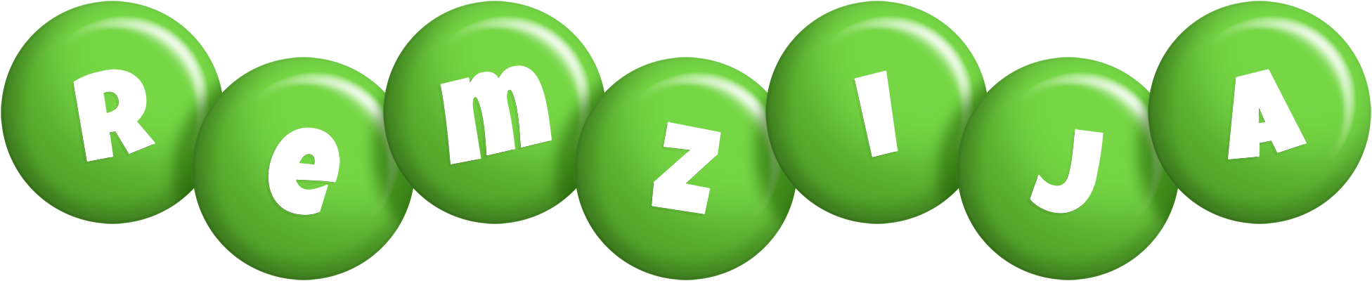 Remzija candy-green logo