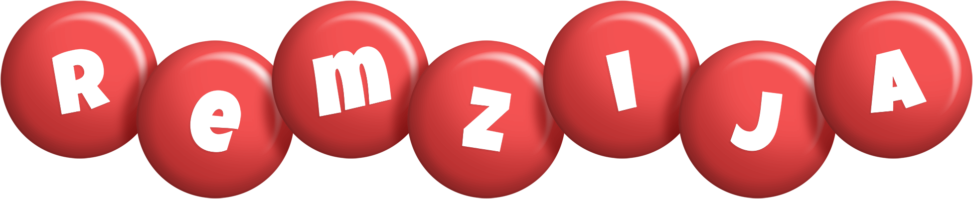 Remzija candy-red logo