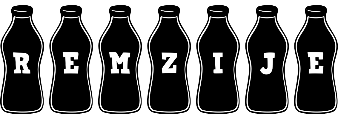 Remzije bottle logo