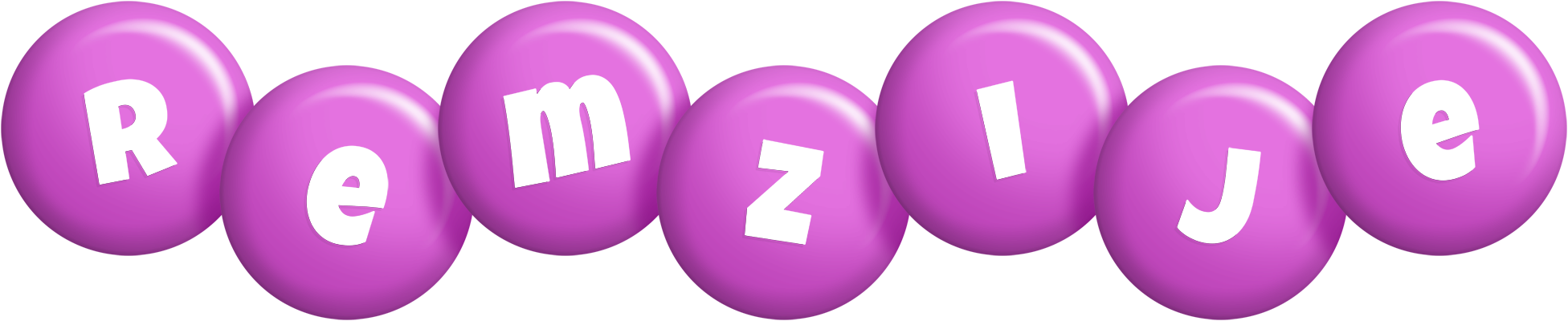 Remzije candy-purple logo
