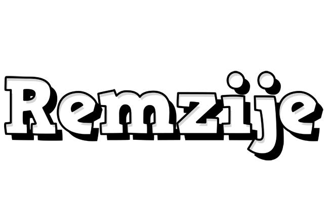 Remzije snowing logo