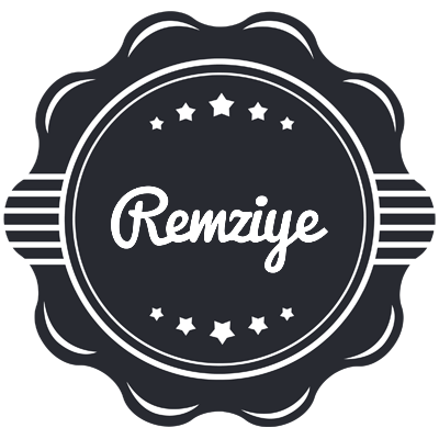 Remziye badge logo