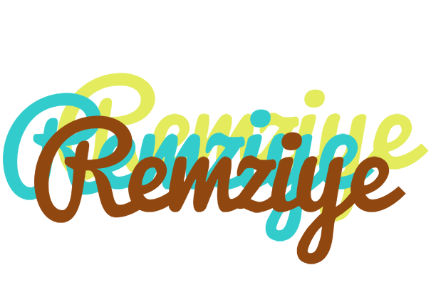 Remziye cupcake logo