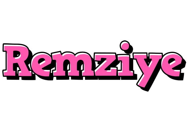 Remziye girlish logo