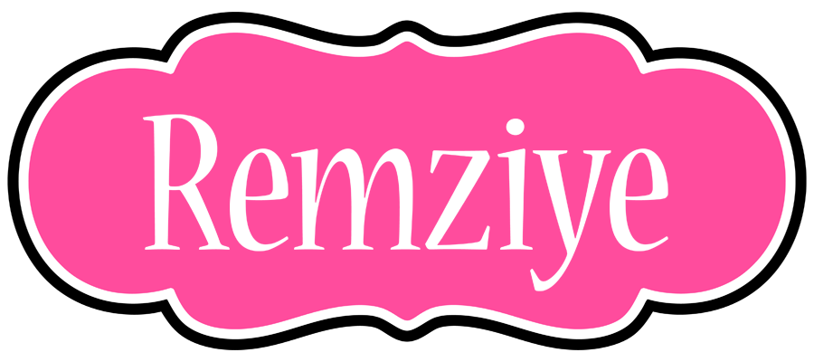 Remziye invitation logo