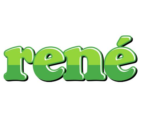 René apple logo