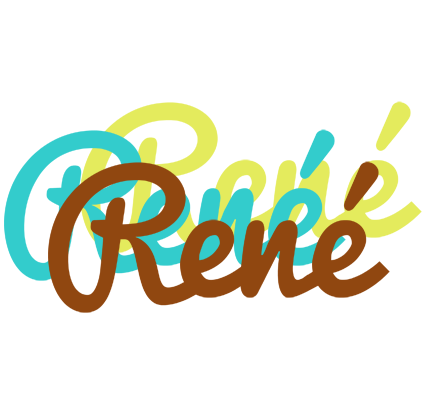 René cupcake logo