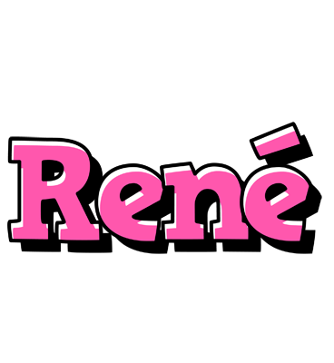 René girlish logo