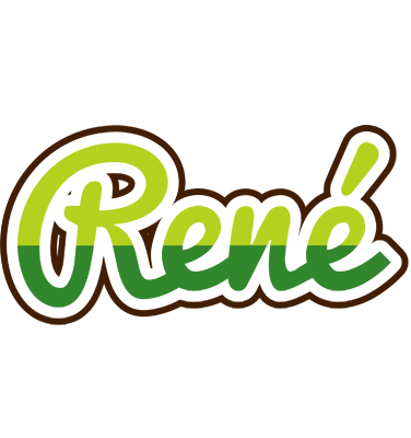 René golfing logo