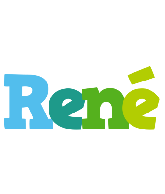 René rainbows logo
