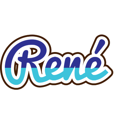 René raining logo