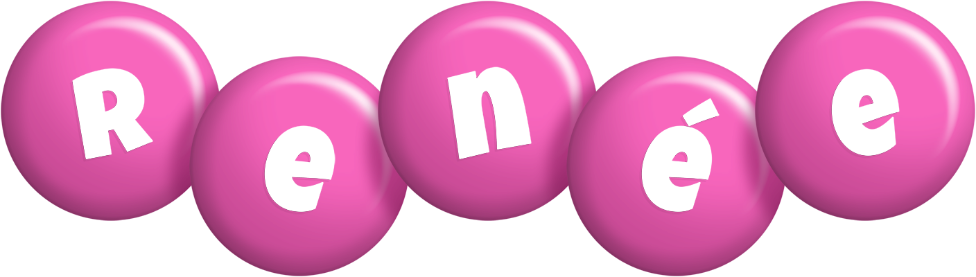Renée candy-pink logo